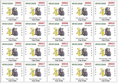 Ticket buvette planche Ex:2